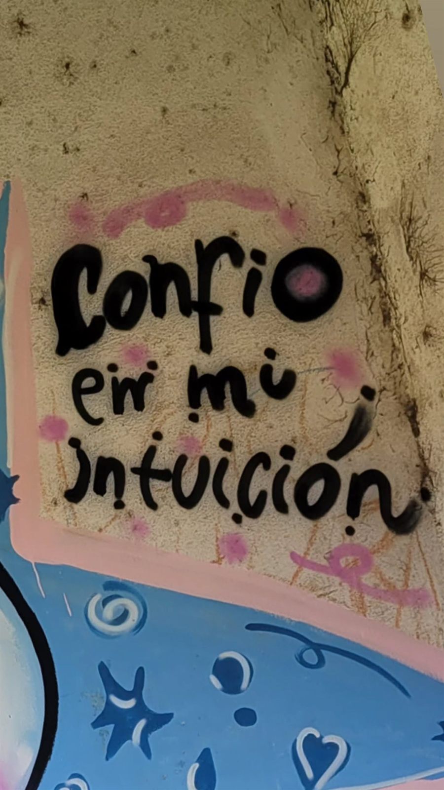 Confío en mi intuición